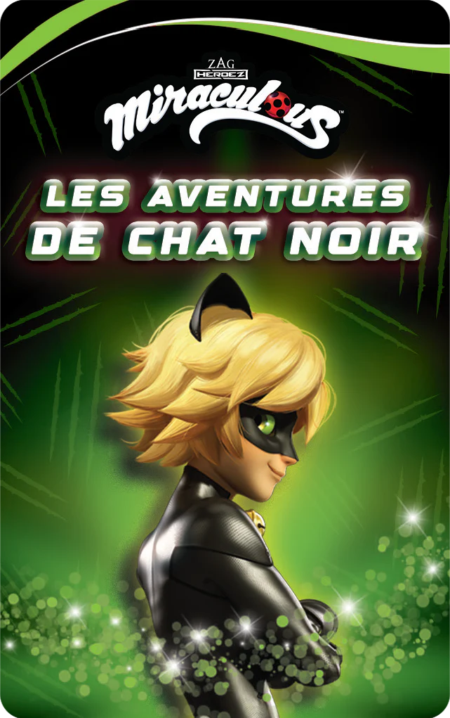 Carte Yoto #Miraculous : Les aventures de Chat Noir