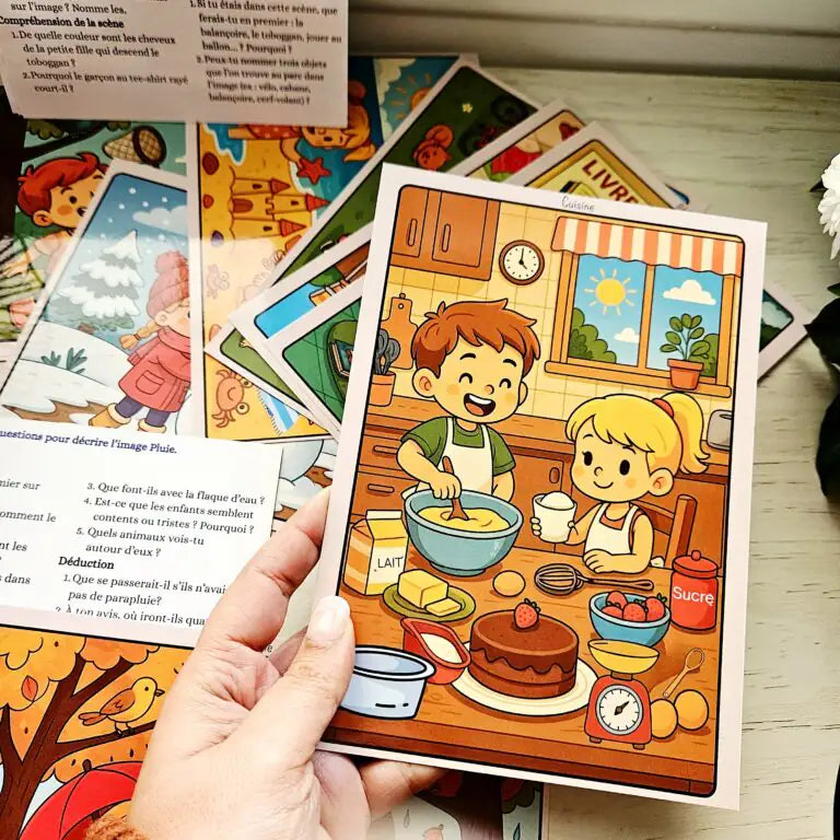 Cartes de Langage - Les lots d'Elo