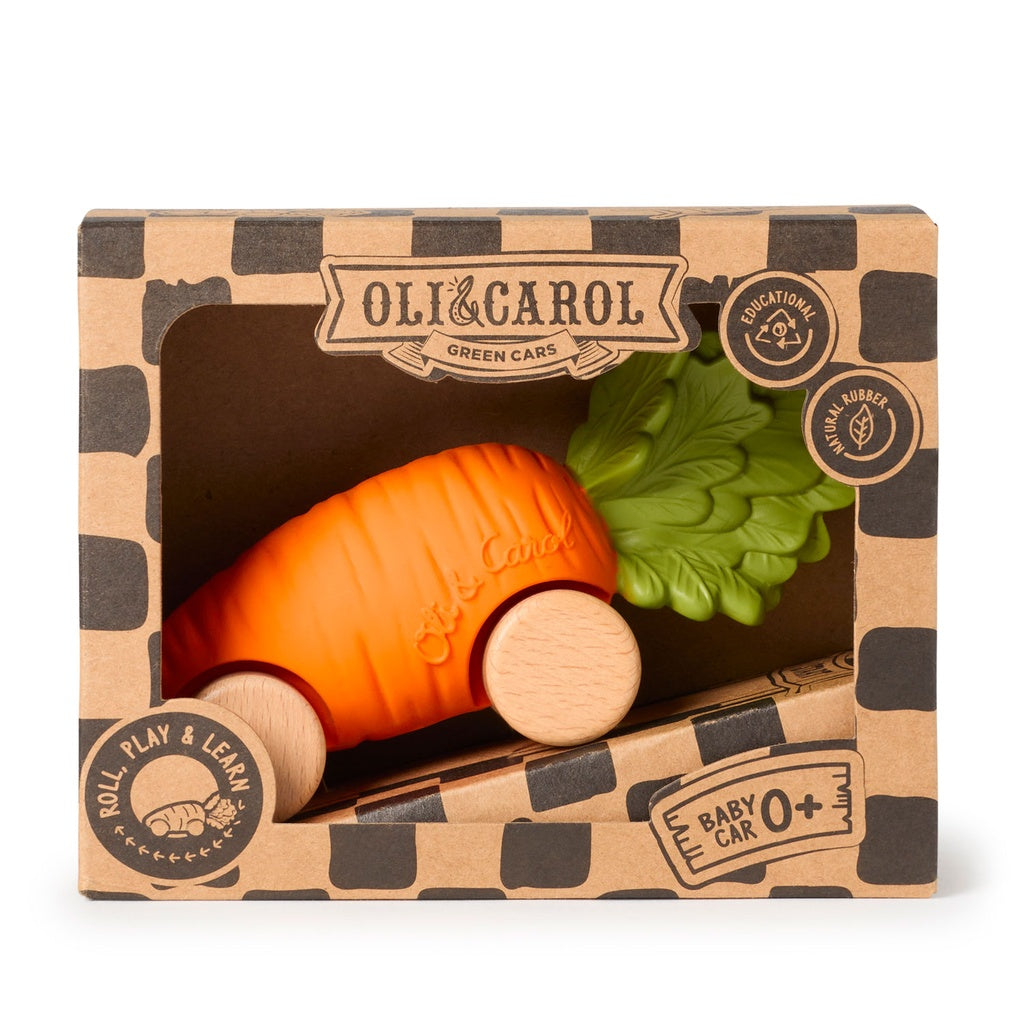 Cathy the Carrot Baby Car - Oli and Carol