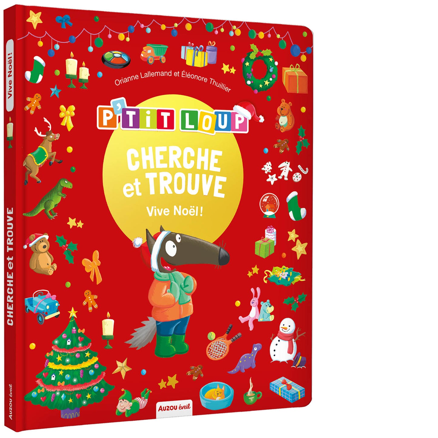 Cherche et trouve des tout-petits #P'tit loup - Vive noël !