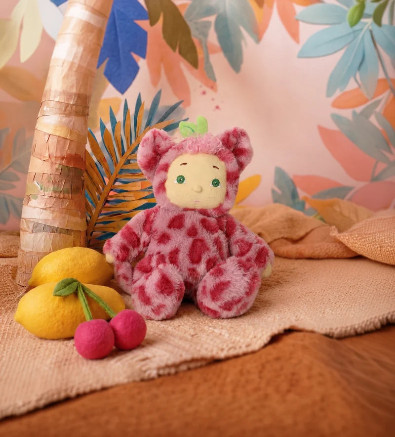 Cozy Dinkum Cherry Cheetah - Olli Ella