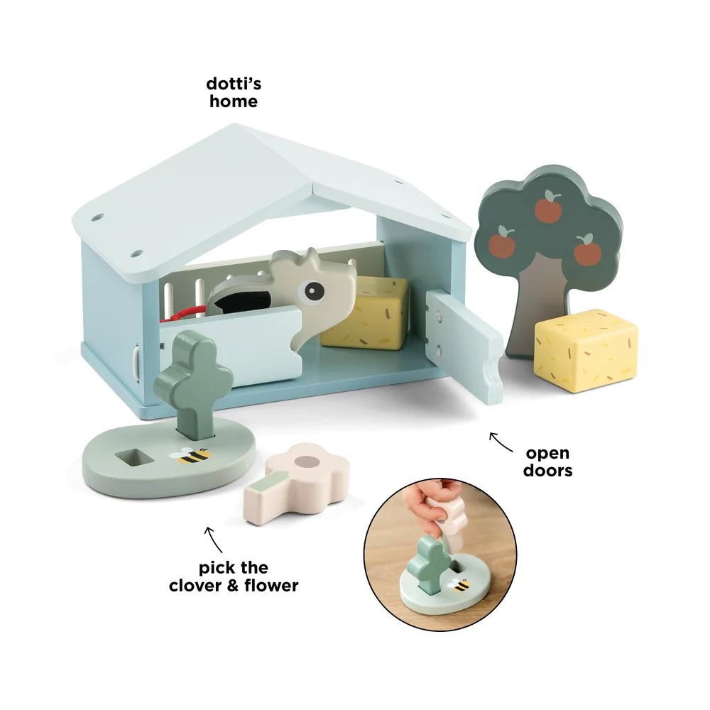 Coffret de jeu Tiny farm - Dotti - multicolore - Done by Deer