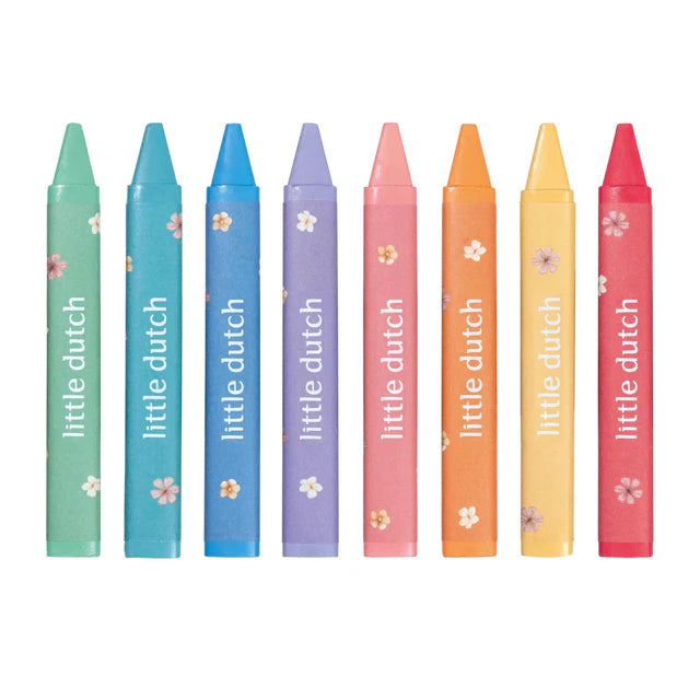 Crayon de cire - Rosa - Little dutch