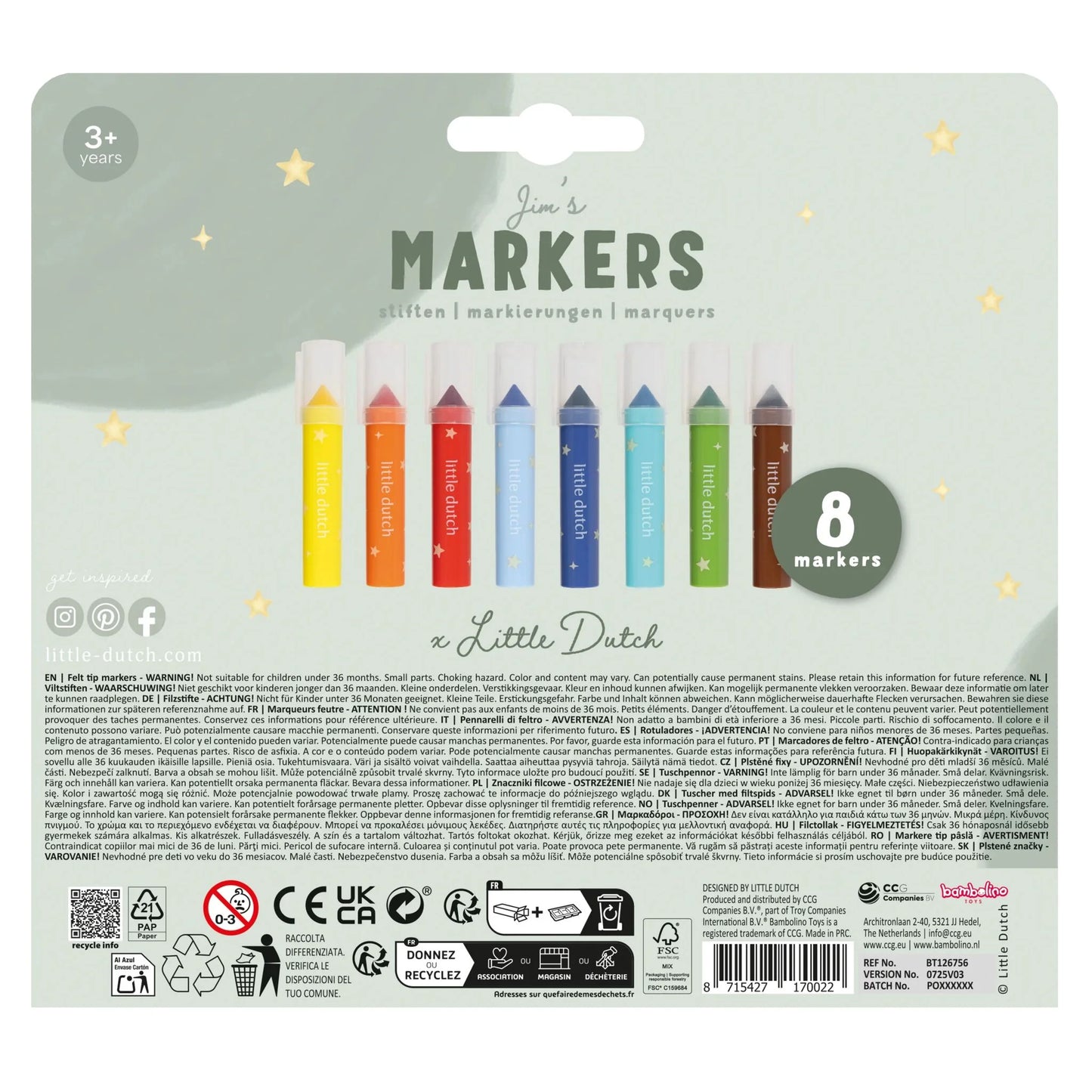 Feutres - Jim - Little dutch