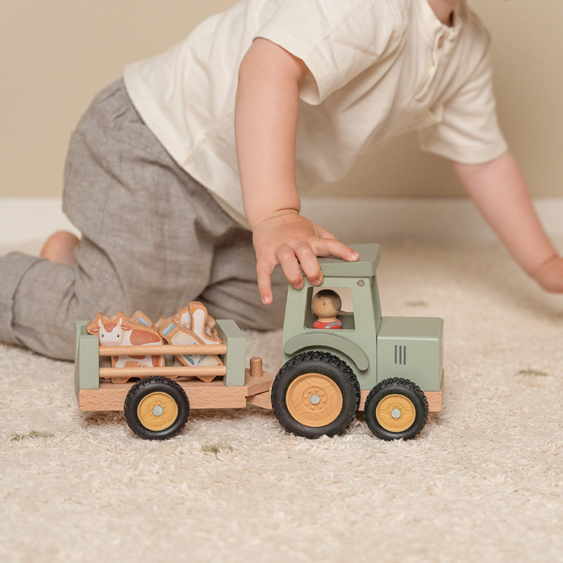 Tracteur avec remorque #Little Farm