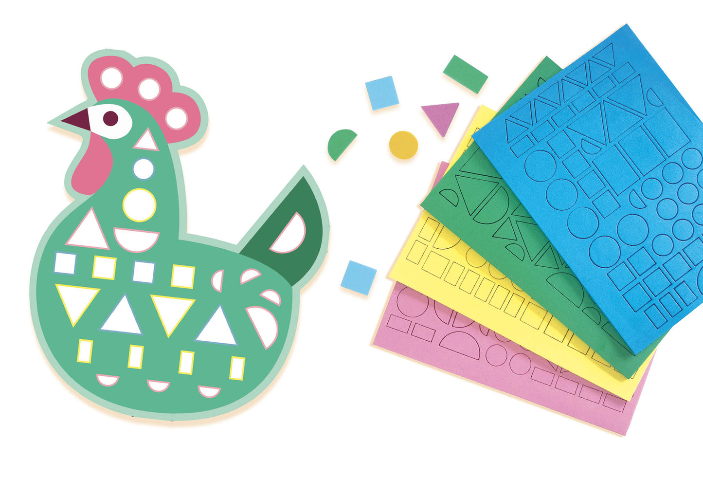 Ma pochette d'artiste - 200 gommettes mousse - Auzou