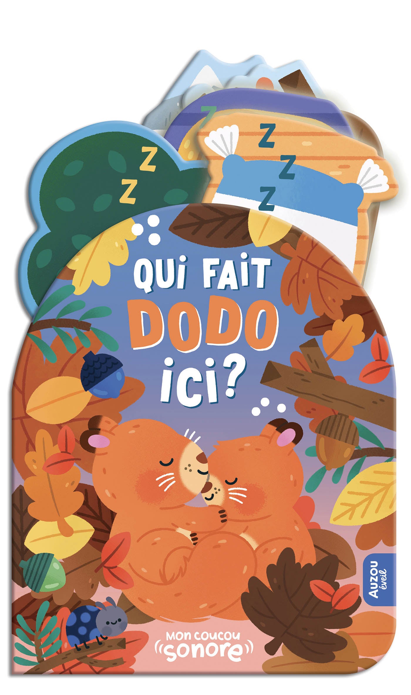 Mon coucou sonore - Qui fait dodo ici? | Livre Auzou
