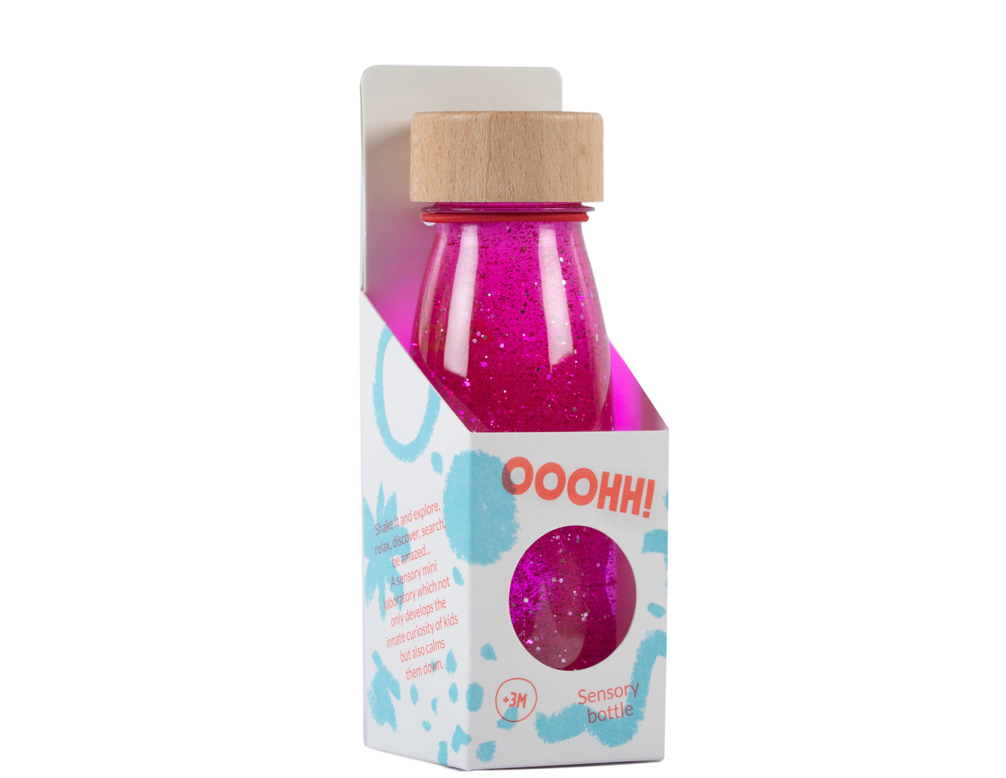 Bouteille sensorielle #Rose