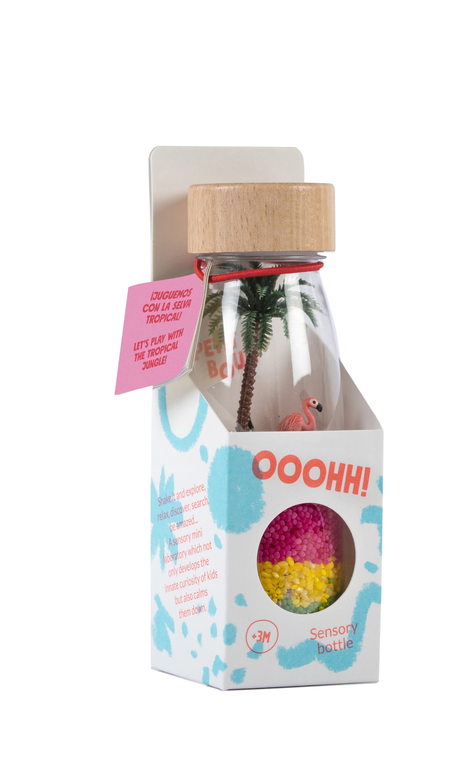 Bouteille sensorielle #Spy Flamingo