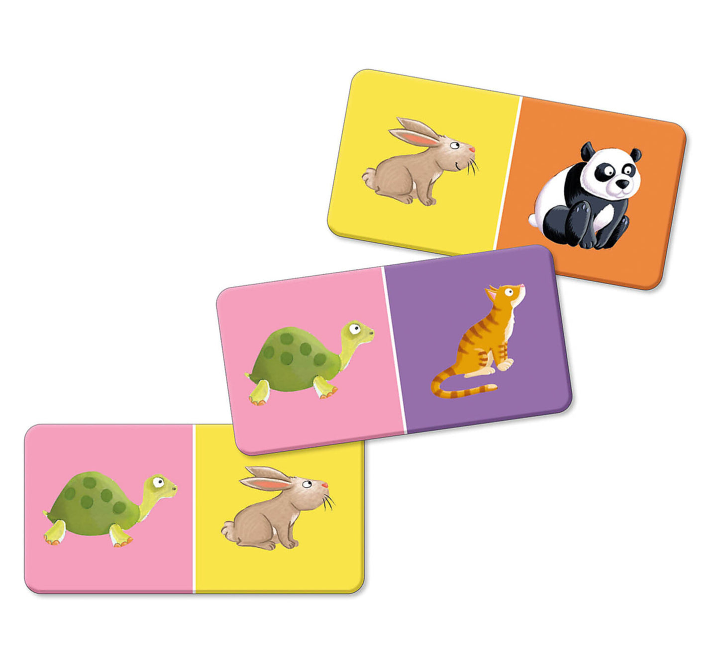 P'tit jeu - P'tit loup - Dominos des animaux - Auzou