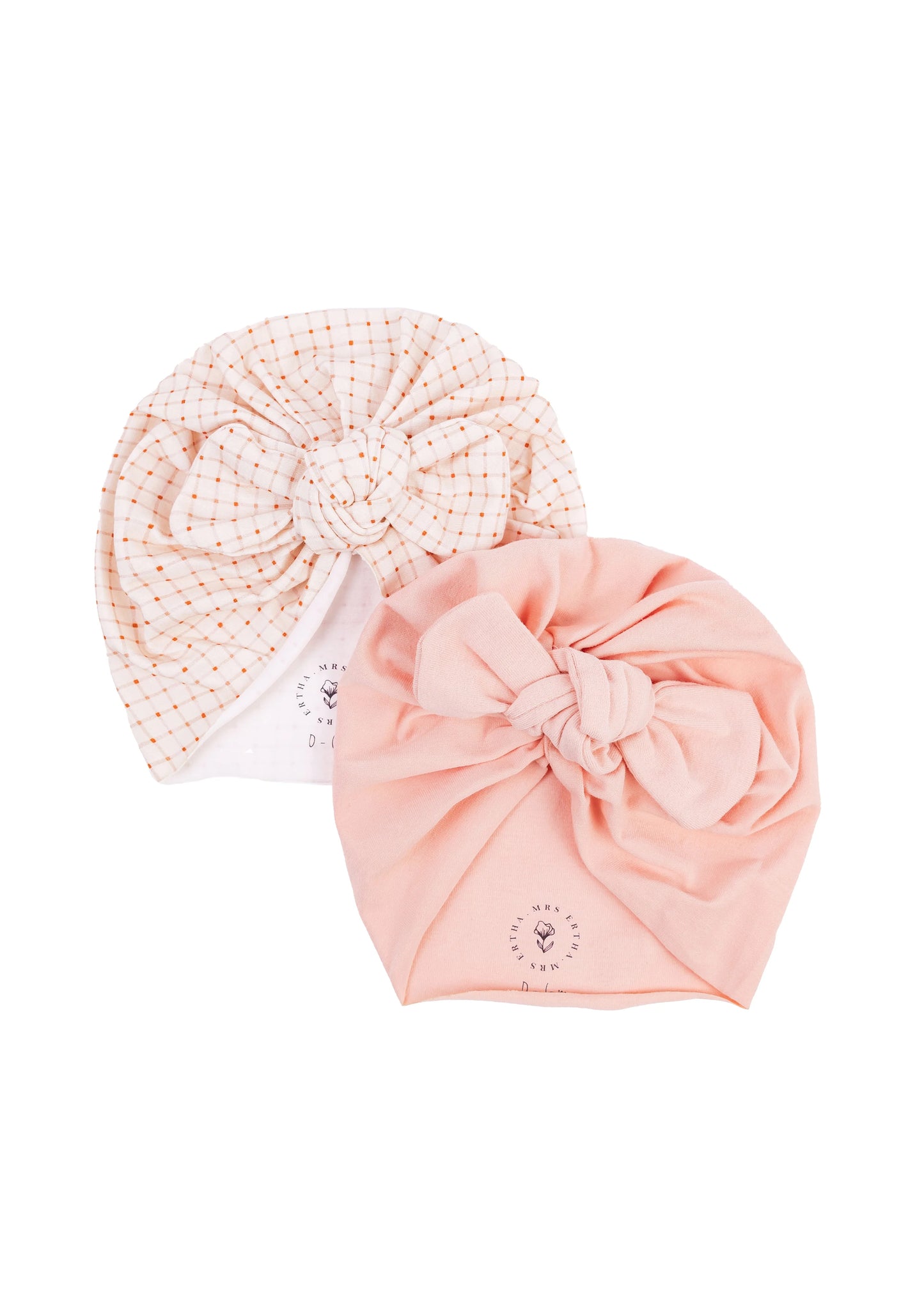 Pack Twiny Turban - Organic Squares - Mrs Ertha