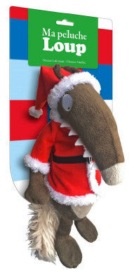 Ma peluche loup habillée #Noel Auzou