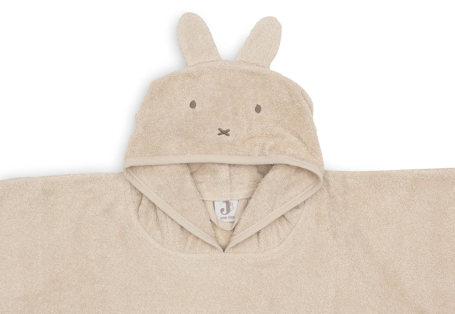 Poncho de bain Éponge Miffy Warm Sand - Jollein