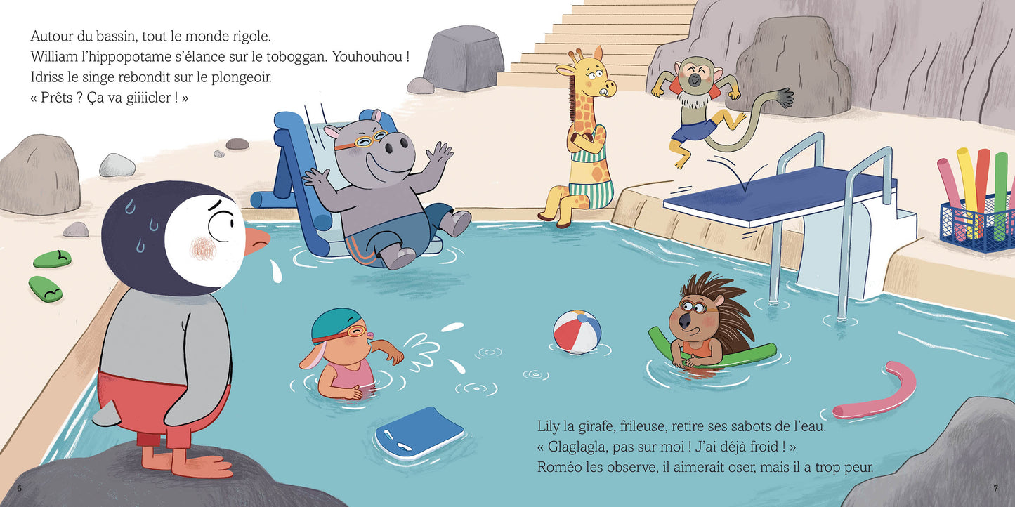 Roméo n'a plus peur de l'eau - Auzou