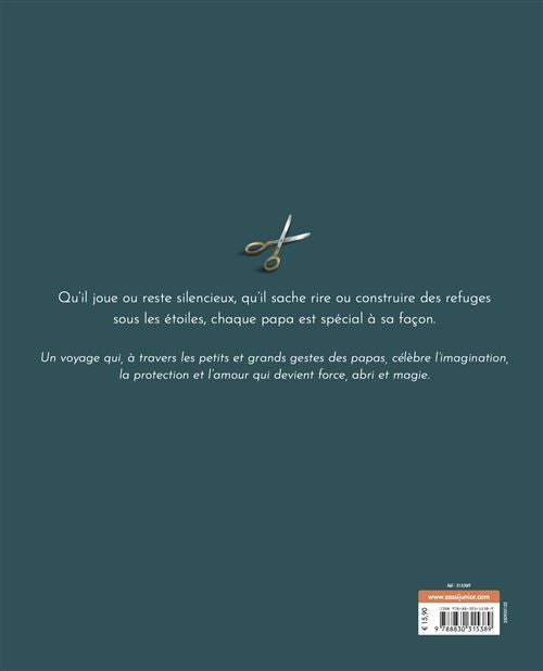 Unique comme tu es papa- Livre Sassi