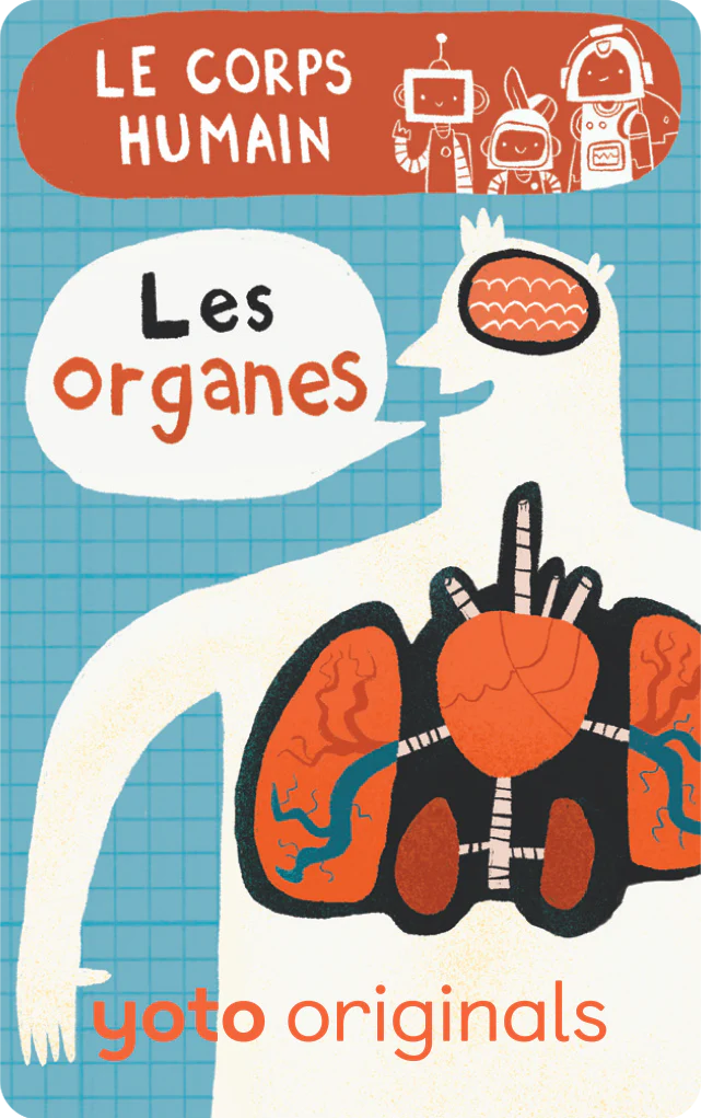Carte Yoto #Explorobots : Le corps humain