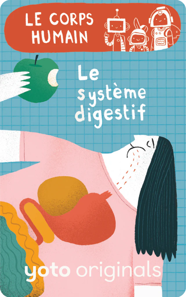 Carte Yoto #Explorobots : Le corps humain