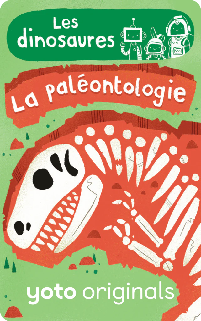 Carte Yoto #Explorobots : Les dinosaures