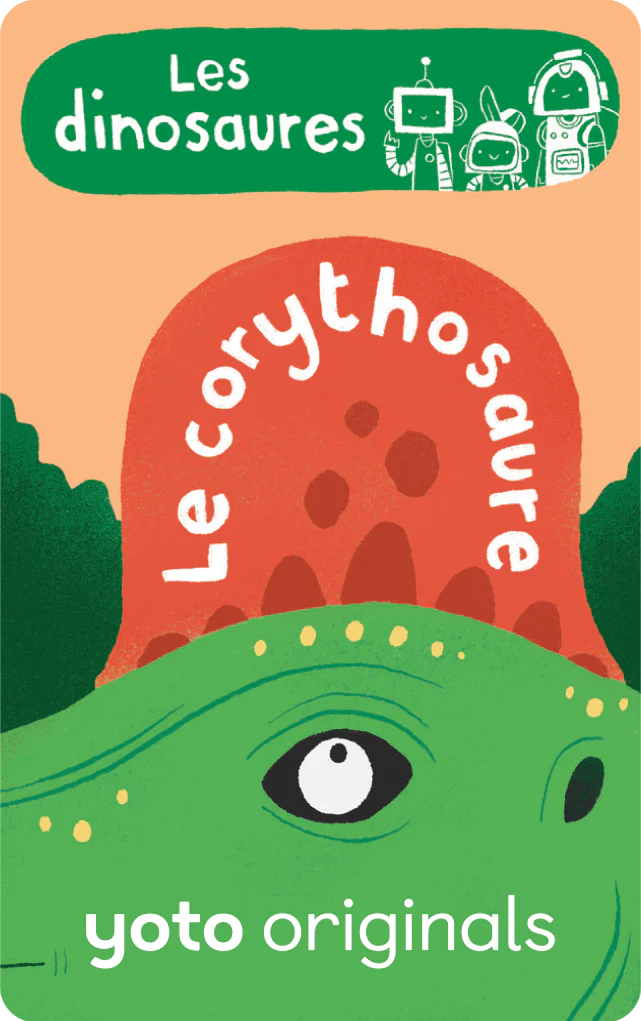 Carte Yoto #Explorobots : Les dinosaures