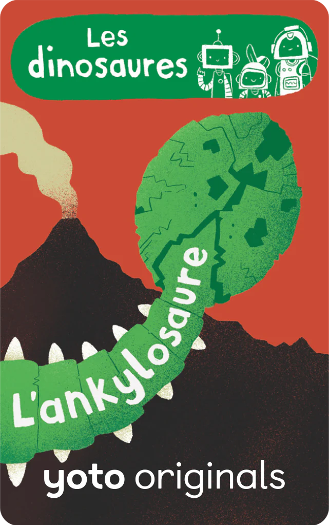 Carte Yoto #Explorobots : Les dinosaures