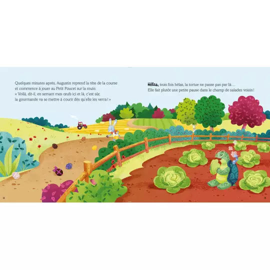 Augustin et la course aux oeufs de pâques !