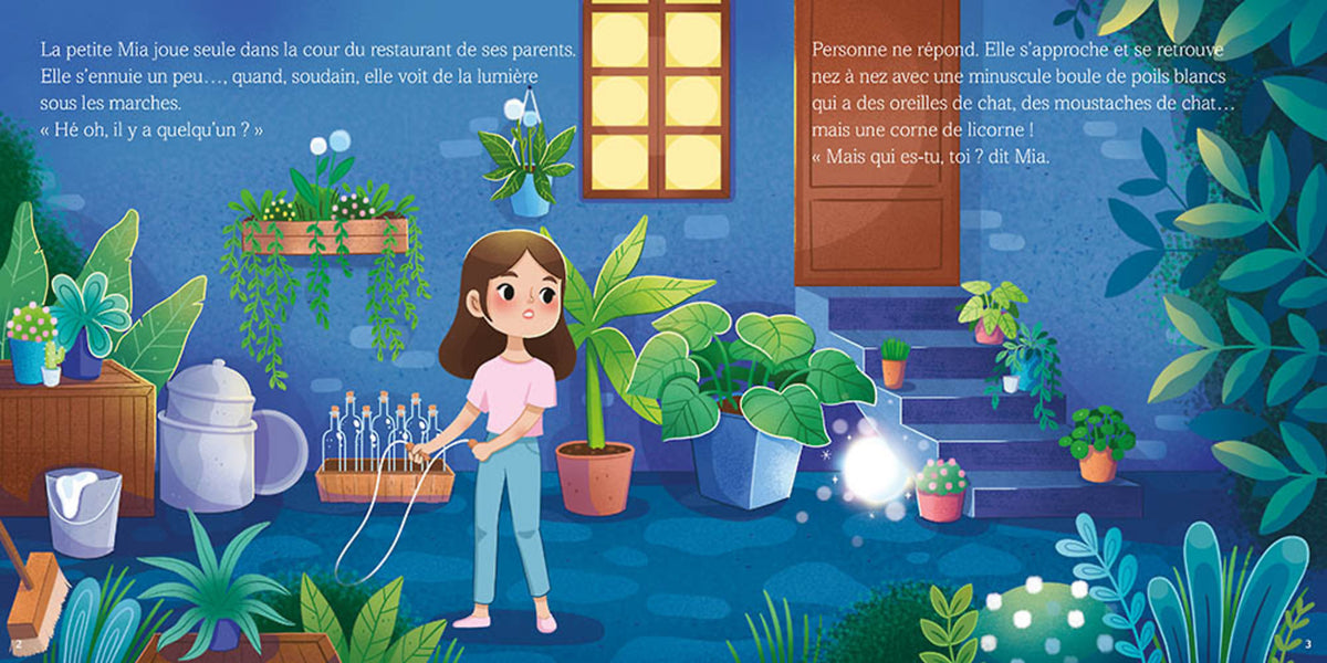 Akiko - Le chat-licorne en mission - Livre Auzou