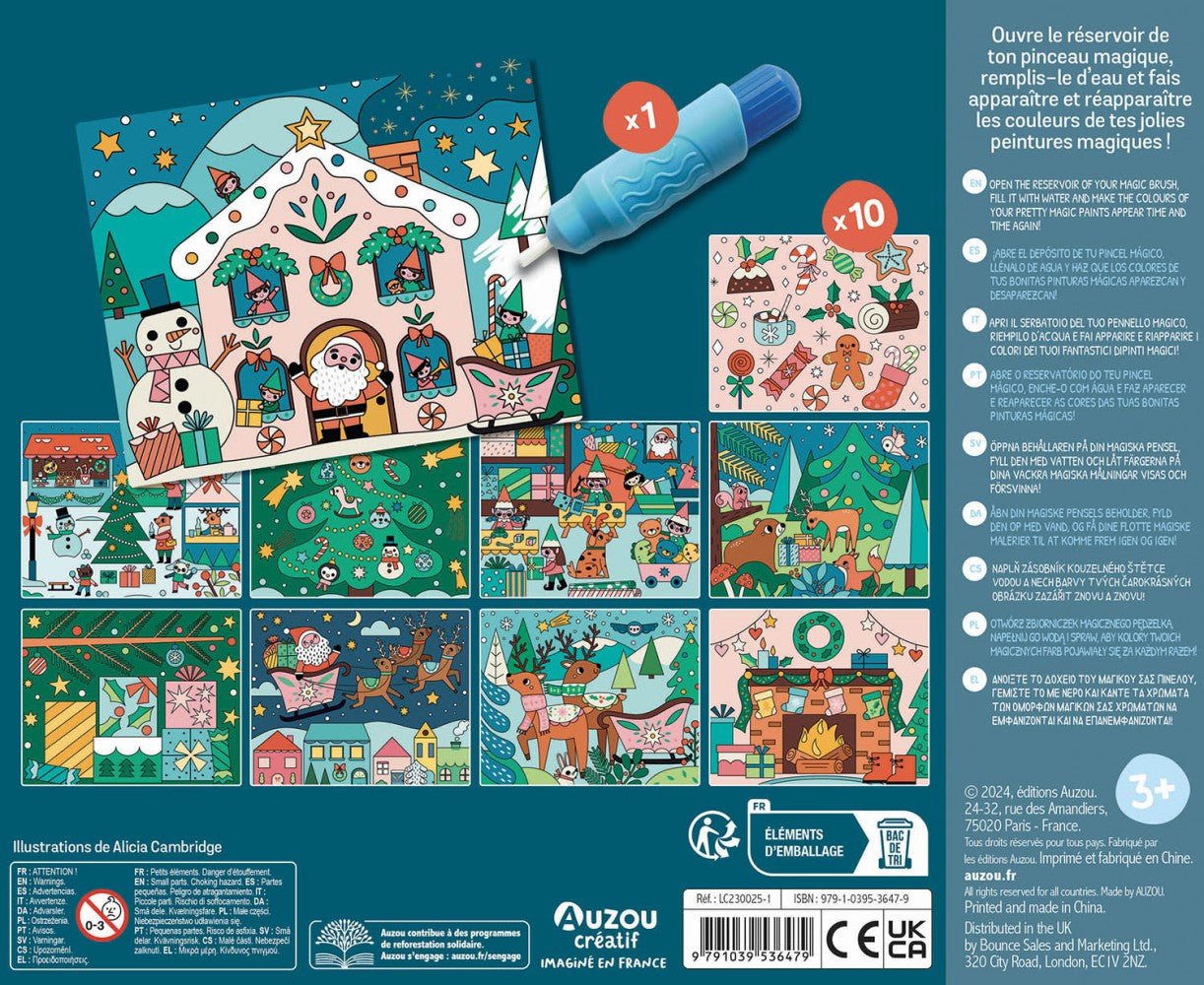 Mes peintures magiques de Noël - Auzou