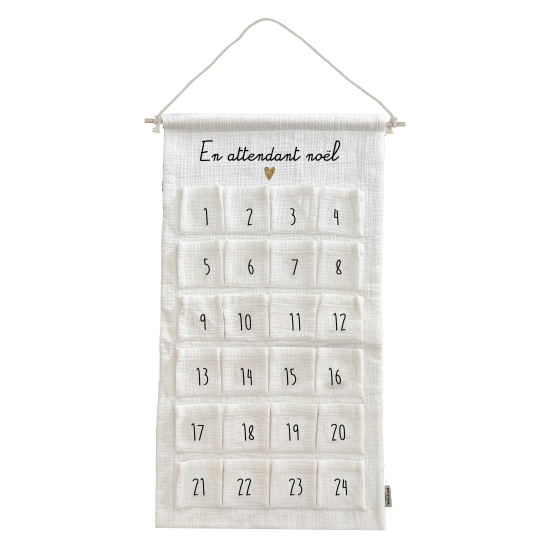 Calendrier de l'avent #Gaze écru