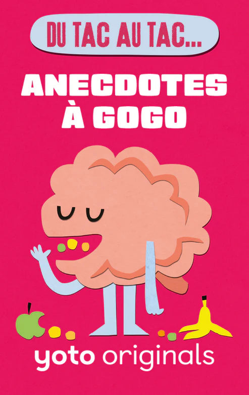 Carte Yoto - Du tac au tac... Anecdotes à gogo