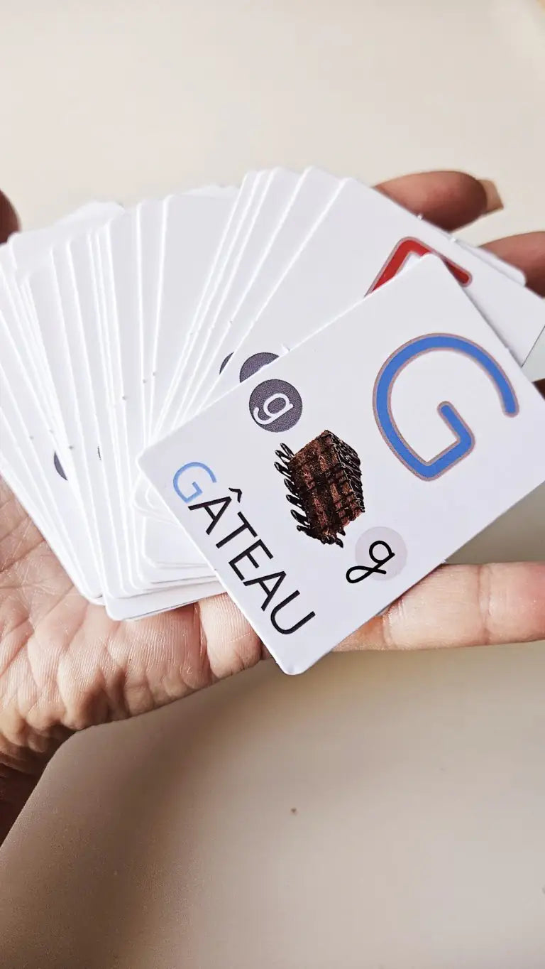 Cartes Alphabet Version 1 - Les lots d'Elo