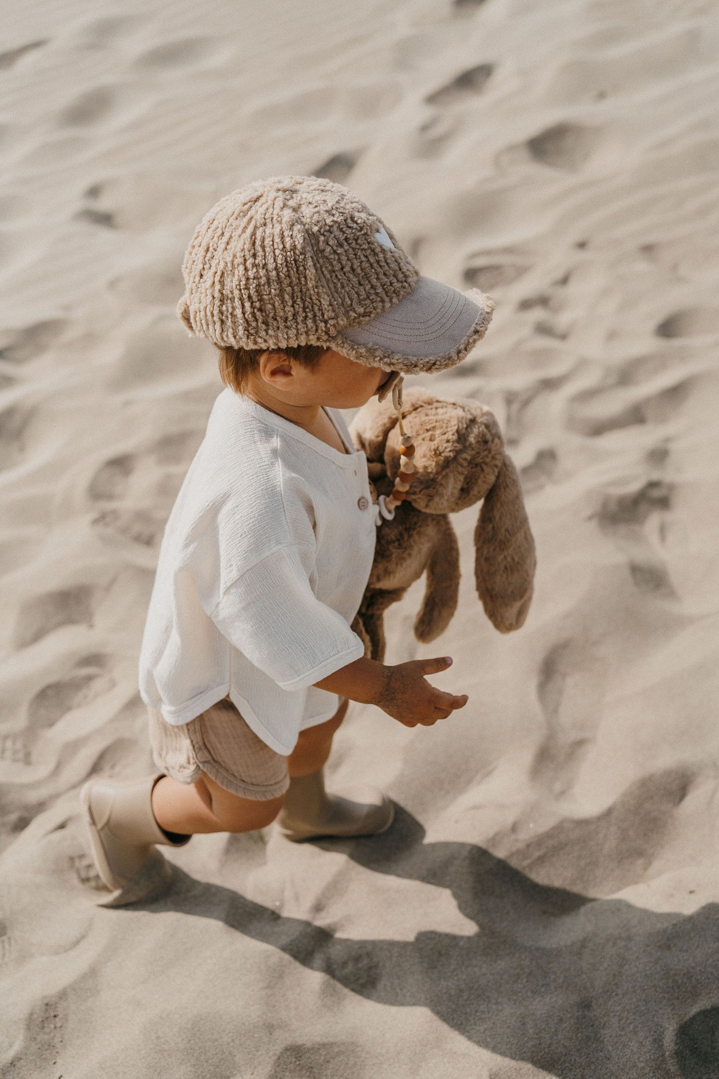 Casquette enfant love #beige