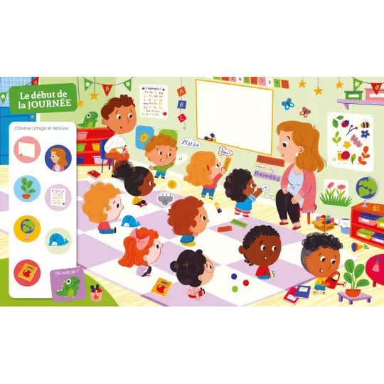 Cherche et trouve des tout-petits #À la maternelle