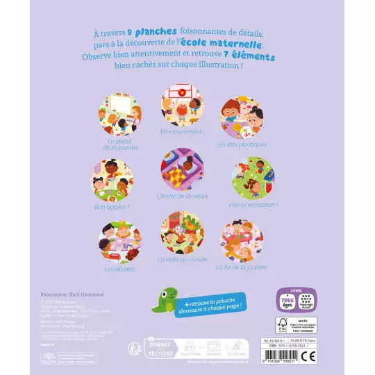 Cherche et trouve des tout-petits #À la maternelle