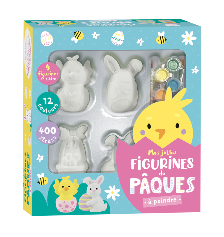 Mes jolies figurines de Pâques à peindre - 123 Soleil