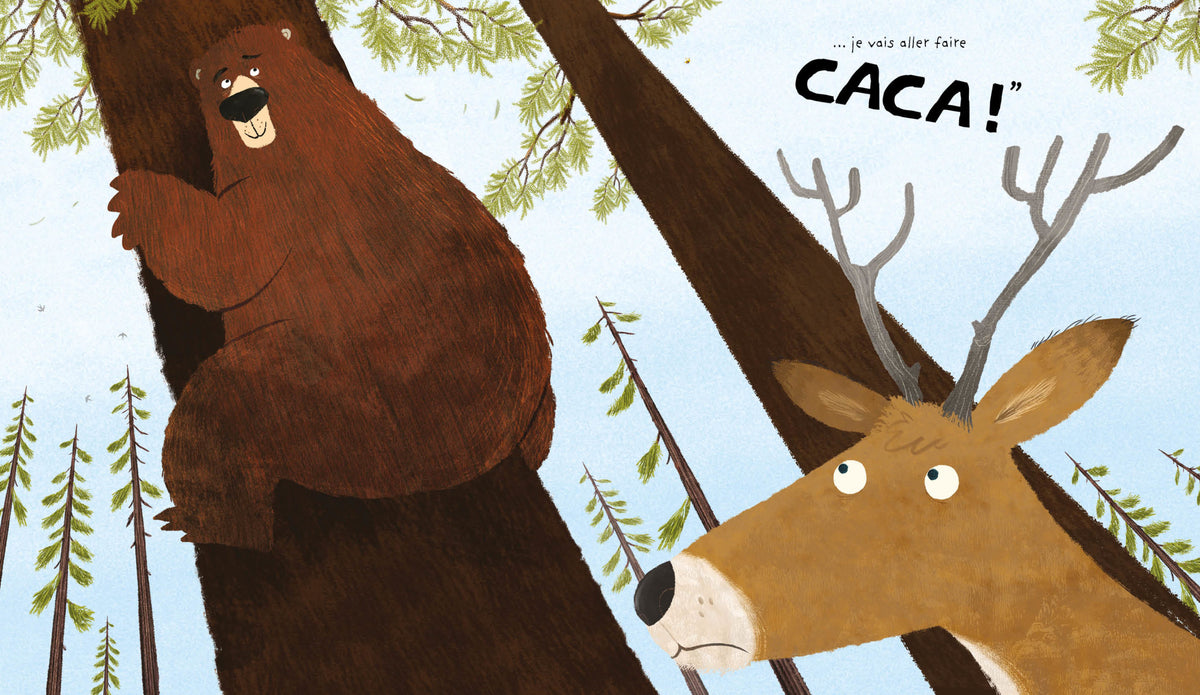 Est-ce qu’un ours fait caca dans les bois ? – 123 Soleil