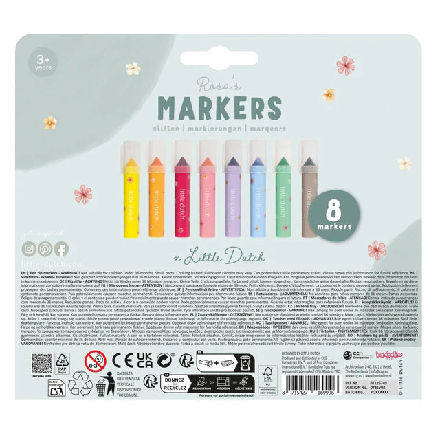 Feutres - Rosa - Little dutch