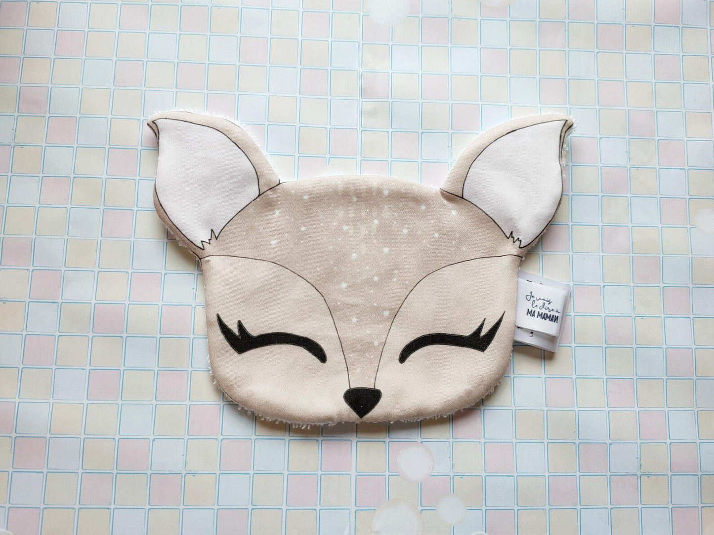 Lingettes Lavable 100% Coton #Biche