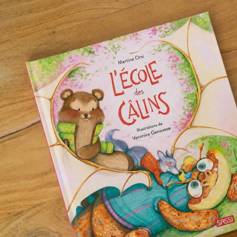 L'école des câlins - Livre Sassi