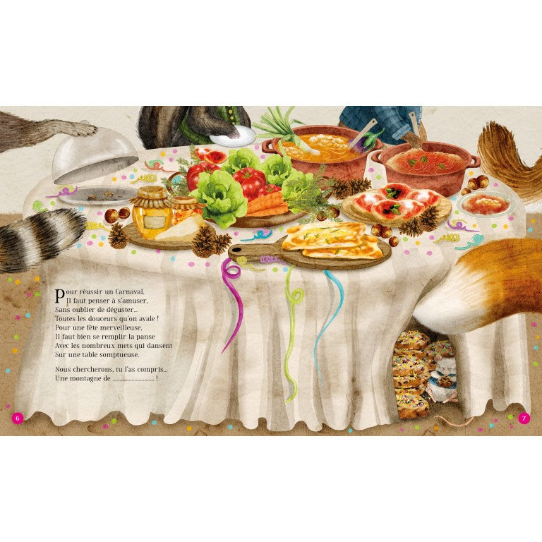 Le carnaval de la forêt - Livre Sassi