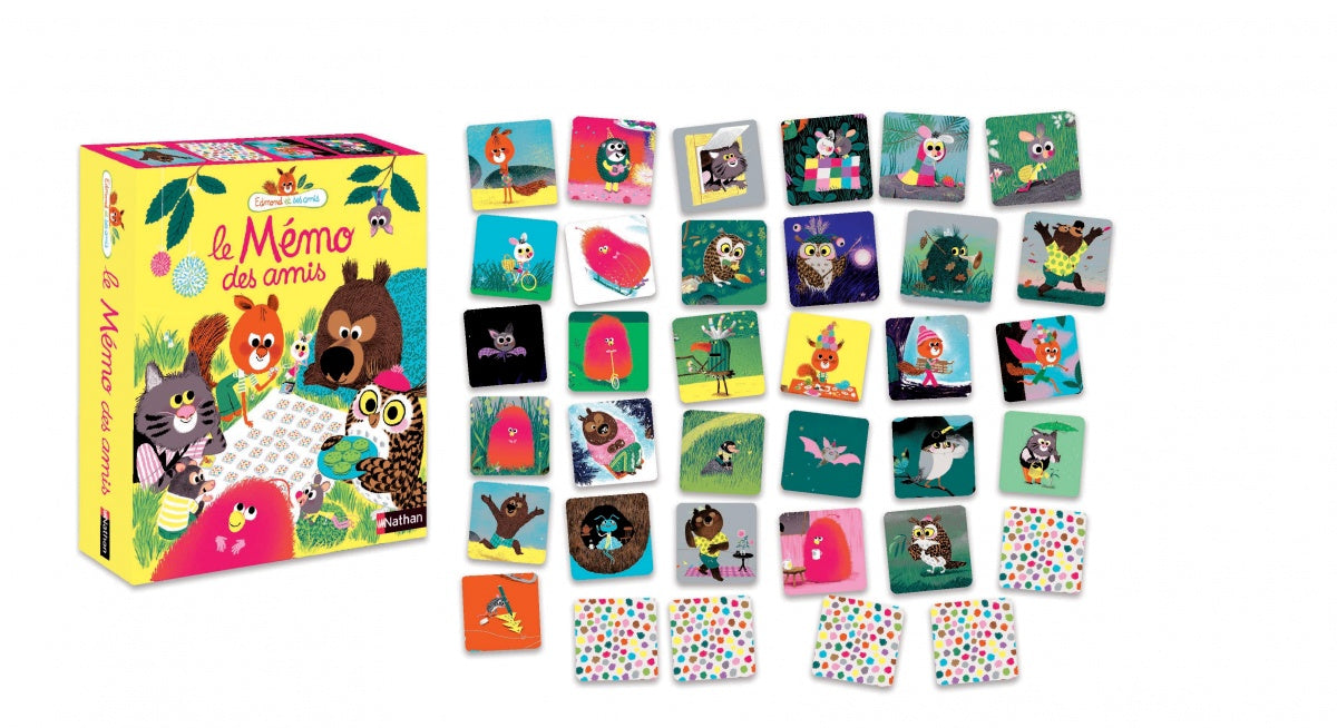 Mémo d'Edmond - Jeu Nathan