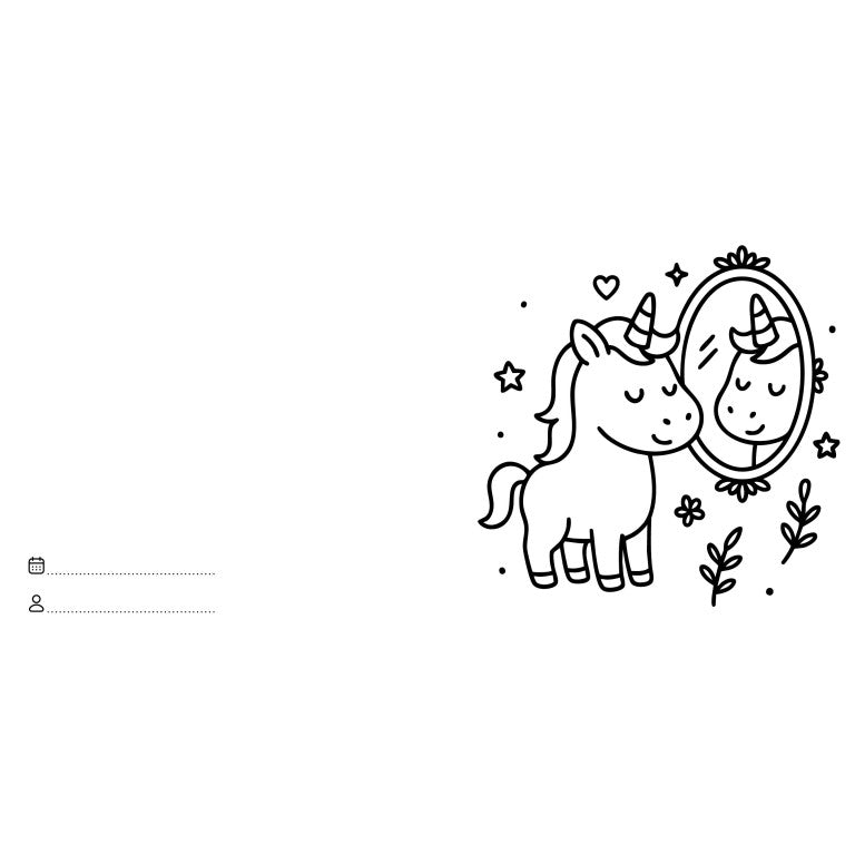 Let's colour - Les Licornes - Sassi