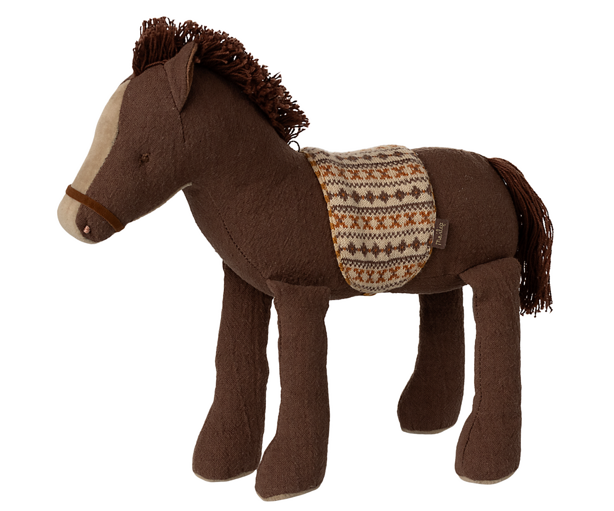 Peluche Poney Medium marron – Maileg