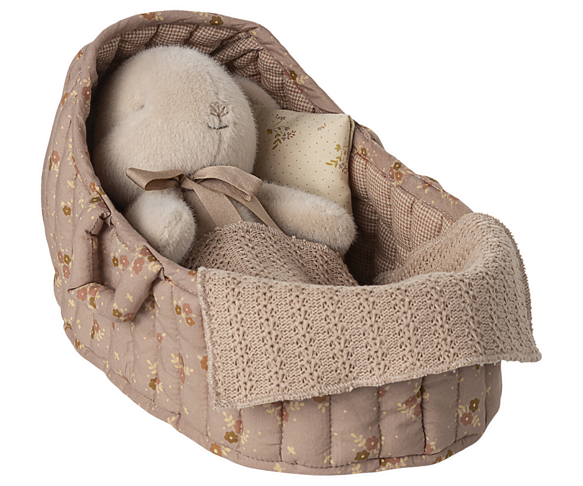 Couffin pour peluche Large rose – Maileg