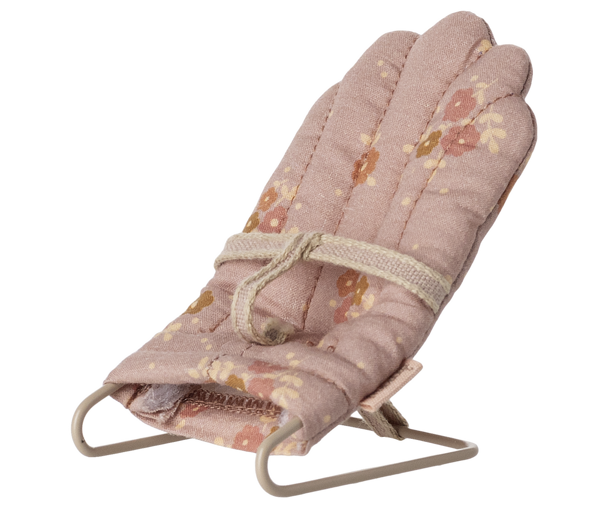 Transat Bébé, My et bébé Souris - Rose - Maileg