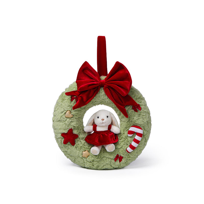 Couronne de Noël avec lapin 25 cm – McHugs