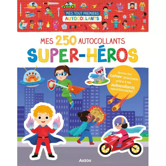 Mes tout premiers autocollants - 250 autocollants #Les Super-héros