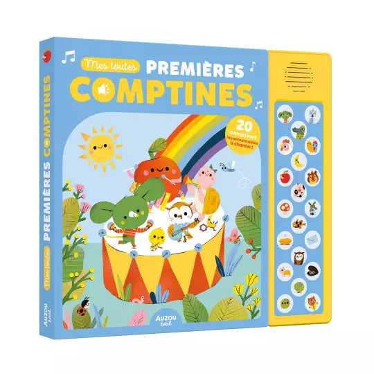 Mes toutes premières comptines #20 puces sonores