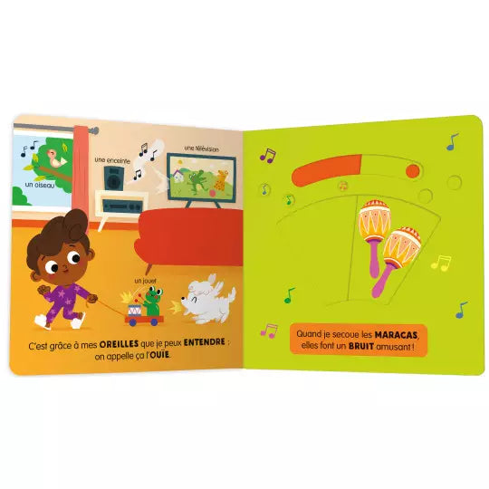 Mon anim'agier #Premiers apprentissages -Les 5 sens