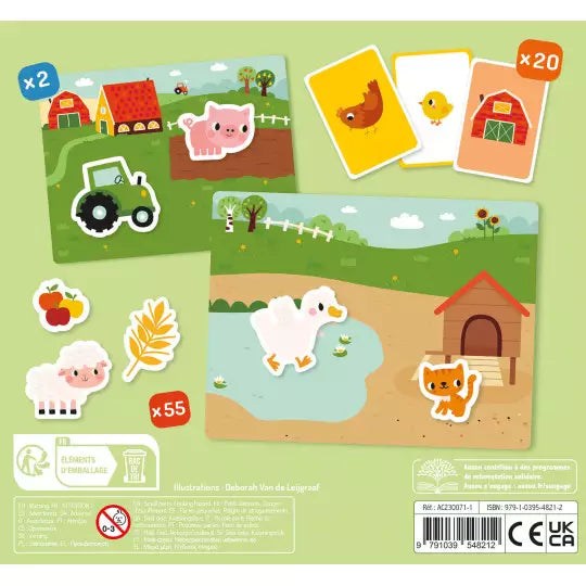 Mon petit coffret aimanté #La ferme