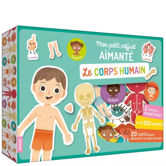 Mon petit coffret aimanté #Le corps humain
